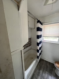 a small bathroom with a toilet and sink